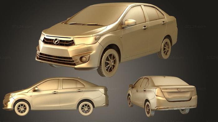Автомобили и транспорт (Перодуа Безза 2016, CARS_2976) 3D модель для ЧПУ станка